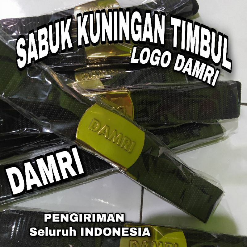 Sabuk Damri Kuningan Brasso