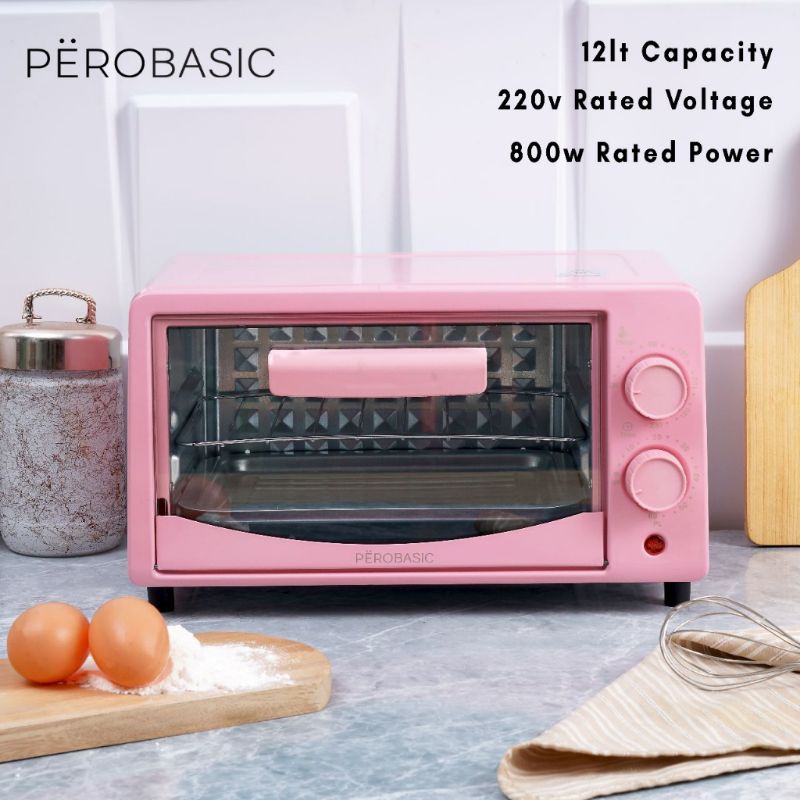 Pero Basic Multifunction Oven 12Ltr Low 800 Watt / Oven Multifungsi Rendah Daya 800Watt