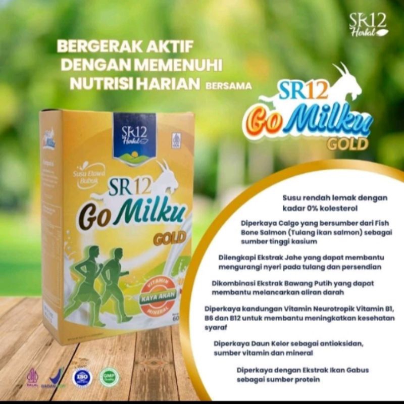 

PRODUK SR12 GO MILKU GOLD 200GR / LARIS / VIRAL / HALAL