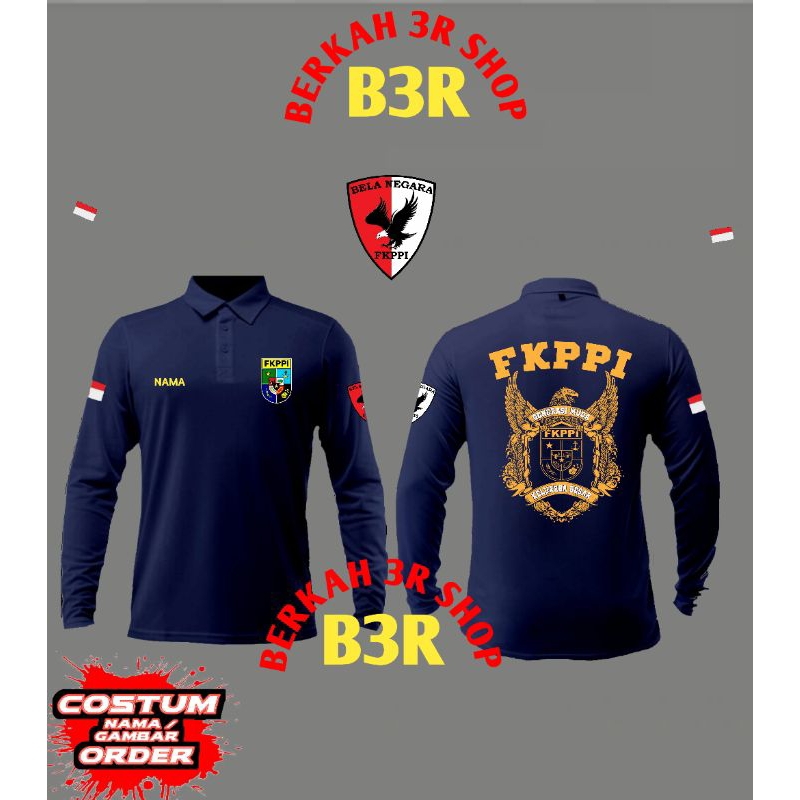 kaos fkppi polo lengan panjang/bela negara