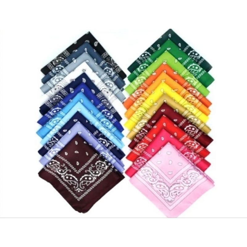 Slayer Kain Bandana Sapu Tangan Pria Wanita Motif Batik