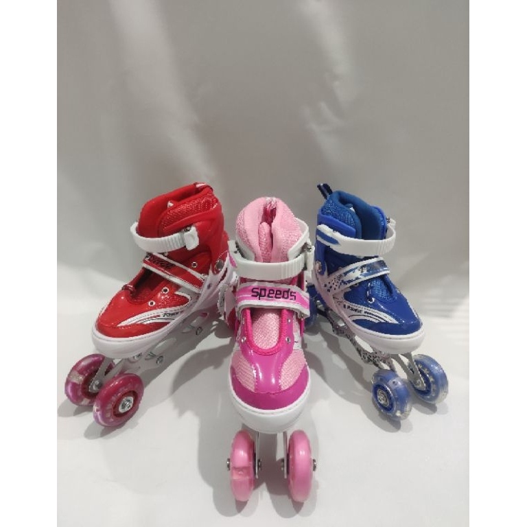 KODE G1C9 Sepatu Roda Anak Power Bajaj Inline Skate Makassar Kado Hadiah Ultah