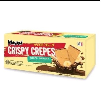 

Mayasi Crispy Crepes Choco Banana 90 g Box