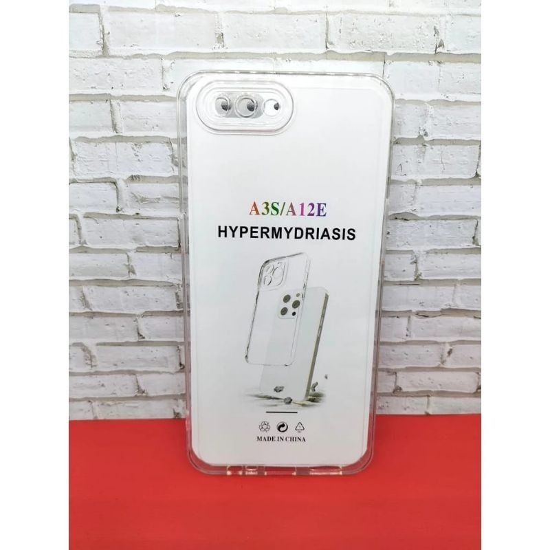 CASE BENING TRANSPARAN OPPO A3s SILIKON PELINDUNG KAMERA