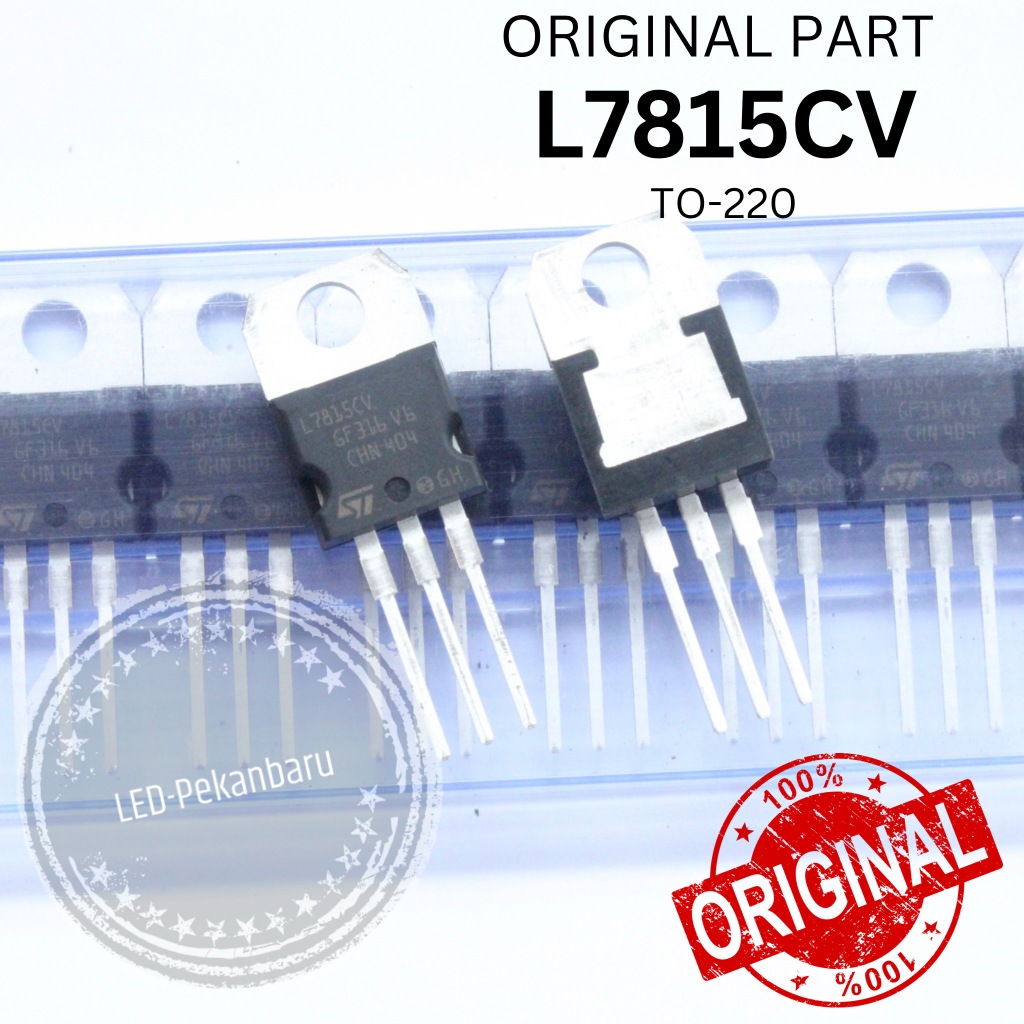 ORIGINAL IC L7815CV 7815CV L7815 7815 POSITIVE 15V VOLTAGE REGULATOR TO-220