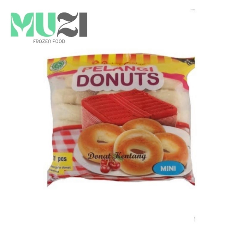 

PELANGI DONUT KENTANG MINI ISI 21