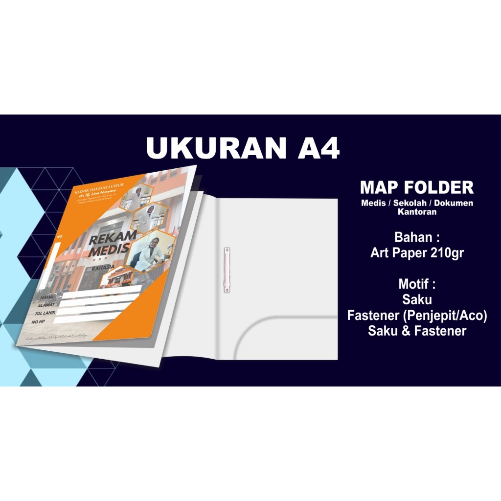 

Map Rekam Medis / Map Folder / Map Dinas / Map Sekolah / Map Kantor / Map Rekam Medis