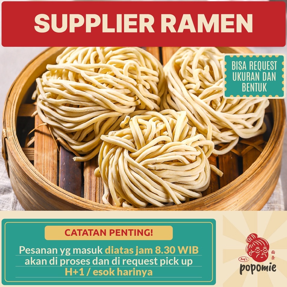 

Booming Mie Ramen mentah