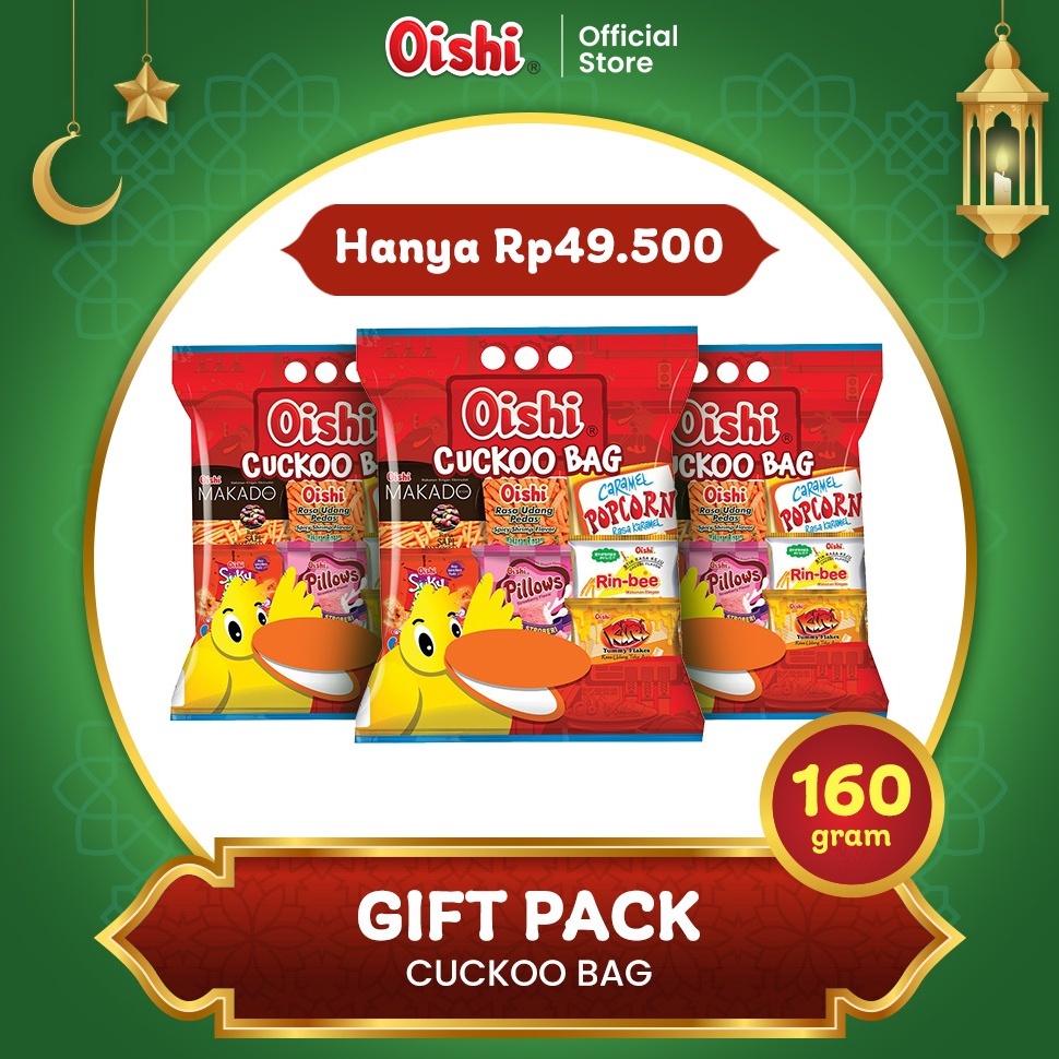 

Flash Sale Oishi Gift Pack Multipack 3pcs