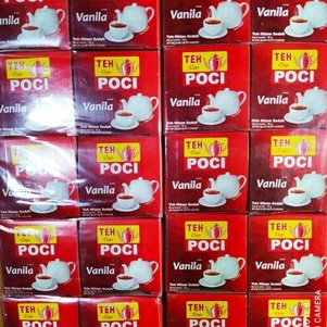 

Kepoin aja MUMTAAZZTORE TEH CAP POCI VANILA BUBUK 5GR ISI 1PCS