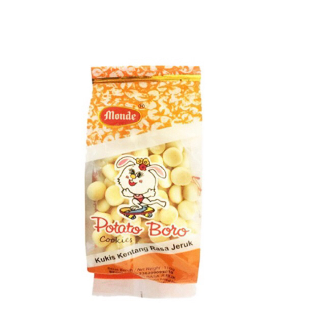 

monde potato boro snack anak cookies kentang orange 100g