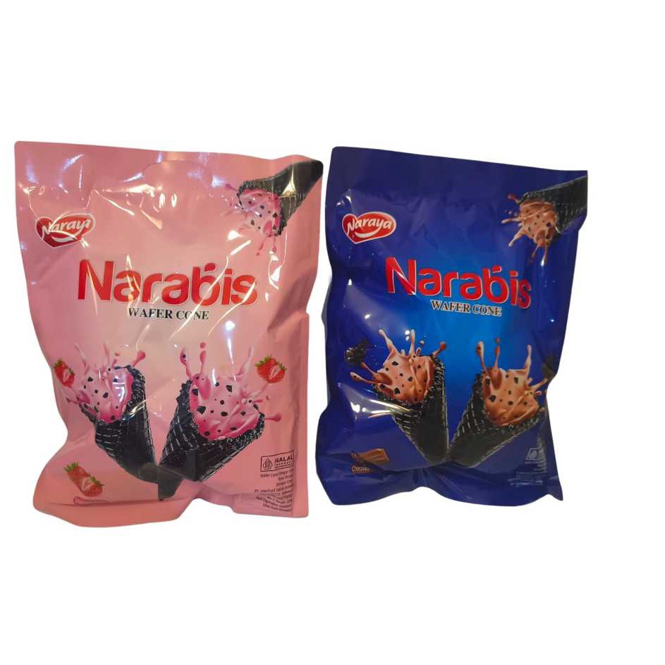 

Pasti Laku NARAYA NARABIS WAFER CONE Strawberry Chocolate 22g