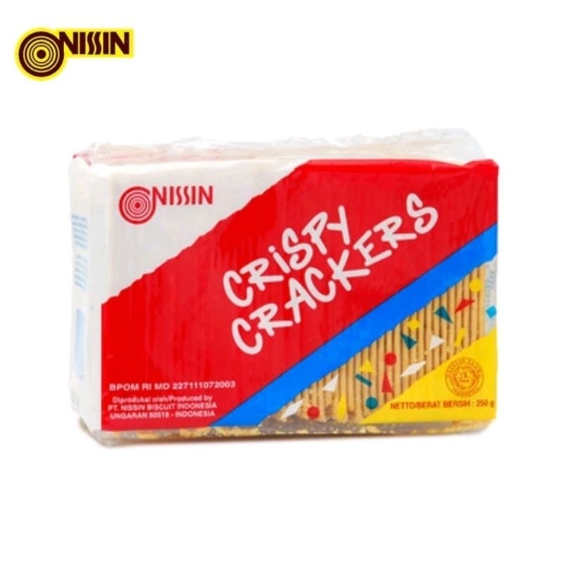 

NISSIN CRISPY CRACKERS PCK 250 GR