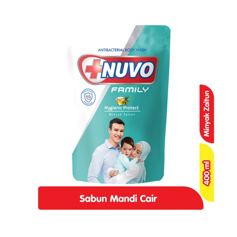 NUVO Sakinah sabun mandi cair minyak zaitun 400ml