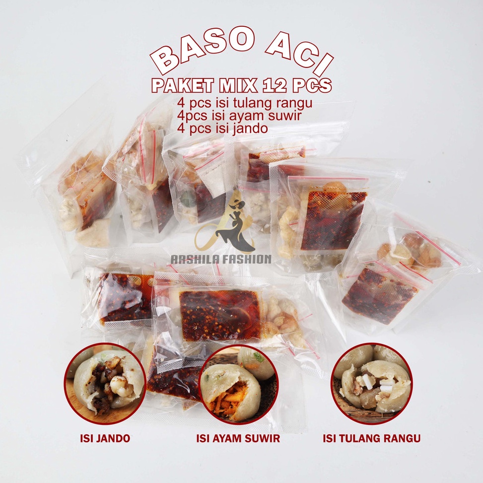 

Penawaran khusus BASO ACI PAKET MIX 3 ISI JANDO Tulang Rangu Ayam SUWIR Paket HEMAT ISI 12 PCS