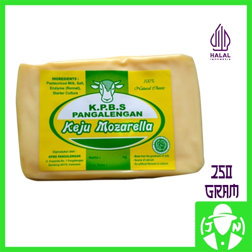 

Keju Mozarella KPBS 250gr Halal