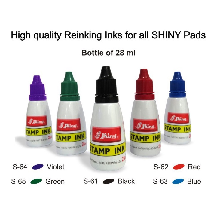 

KODE W4G6 Tinta Stempel Shiny 28 ml