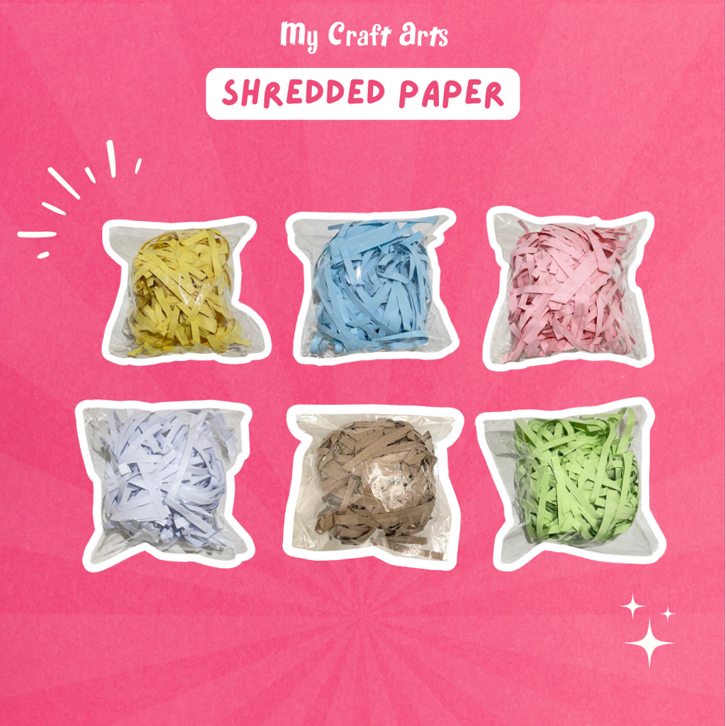 

Shredded Paper / Kertas Cacah / Isian Box - My Craft Arts