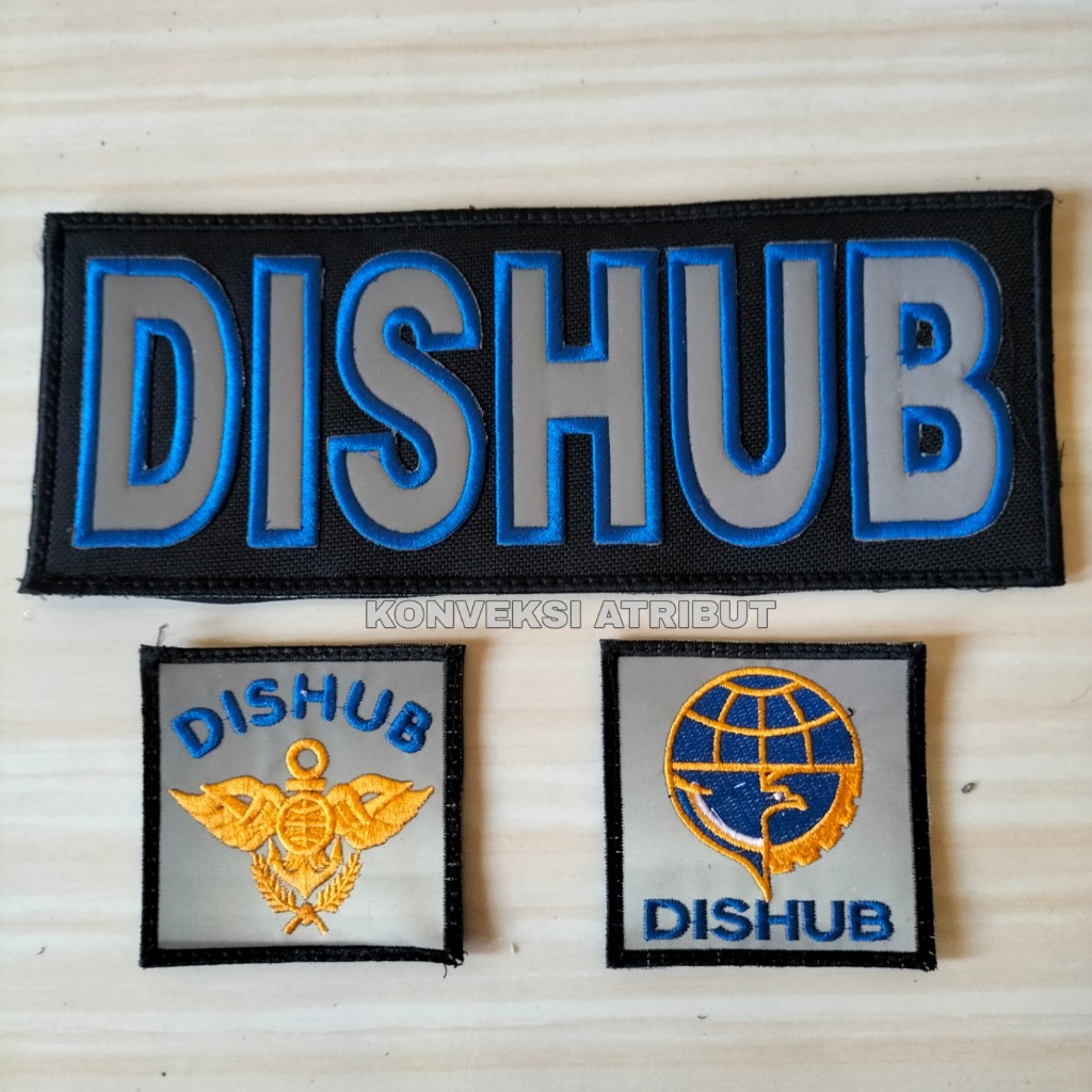 jual logo rompi dishub | bordir logo dishub | bordir logo dinas perhubungan custom