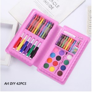 

Krayon Pensil Warna Set | Kotak Seni Gambar Lukisan Portabel | Warna Air untuk Anak Laki-laki Perempuan