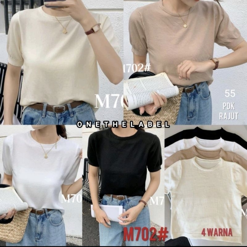 Atasan Rajut Halus Wanita Import #M702