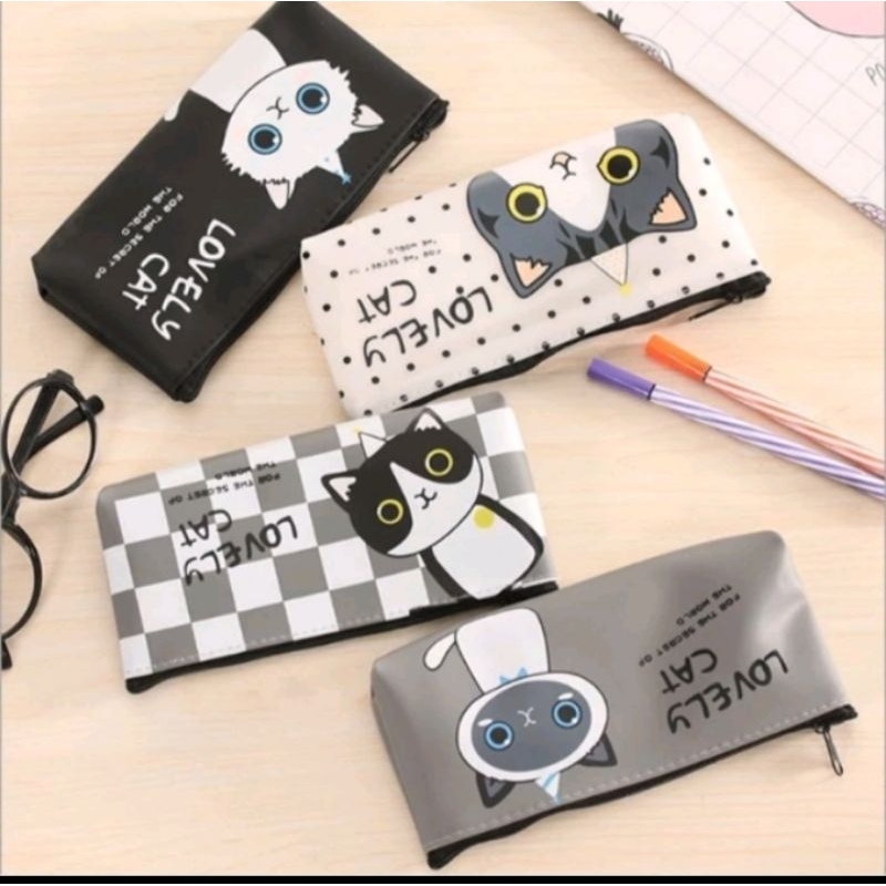 

TEPAK PENSIL RESLETING / TEMPAT PENSIL KARAKTER CAT