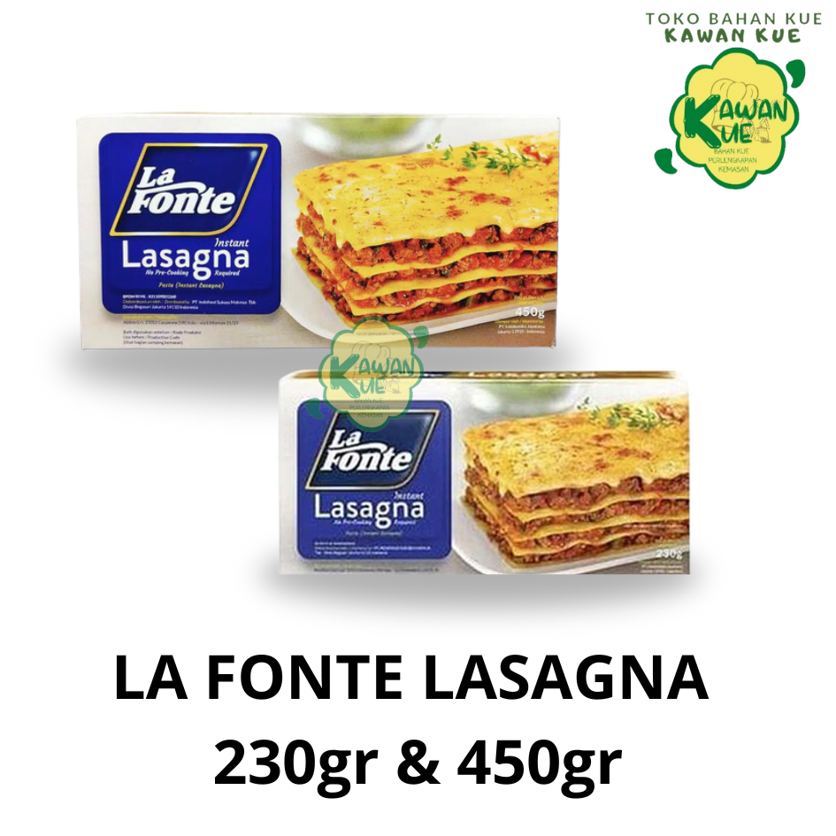 

LA FONTE LASAGNA 230GR & 450GR