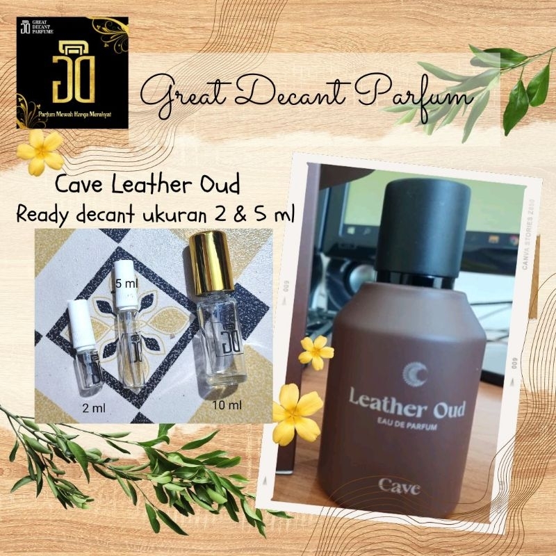 Cave Leather Oud Decant