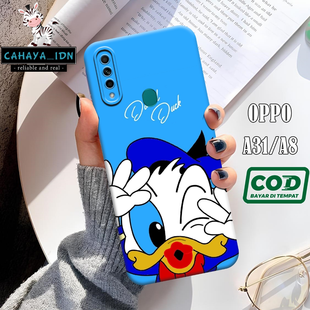 SOFTCASE OPPO A8 / A31 - CARTOON - Accessories Handphone - Case Murah -Terbaru -Handphone