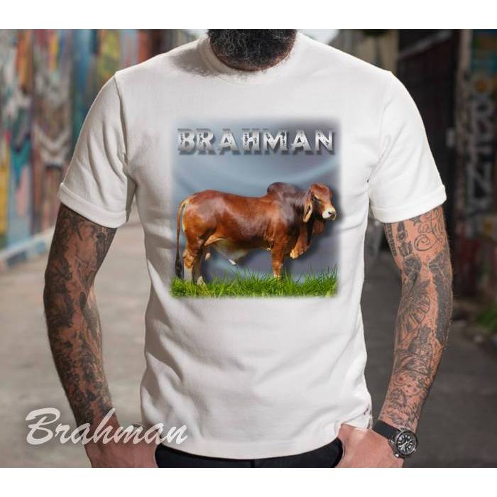 KAOS SAPI BRAHMAN Baju Kaos Gambar SAPI Indonesia Keren Premium Kaos Jagal Sapi Peternak Sapi