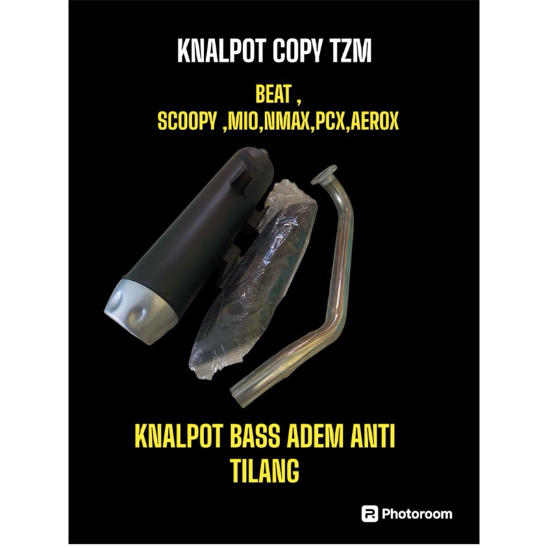 knalpot copy tzm suara ngebas no mber mber beat karbu, beat fi, beat new scoopy genio vario 110 fi s