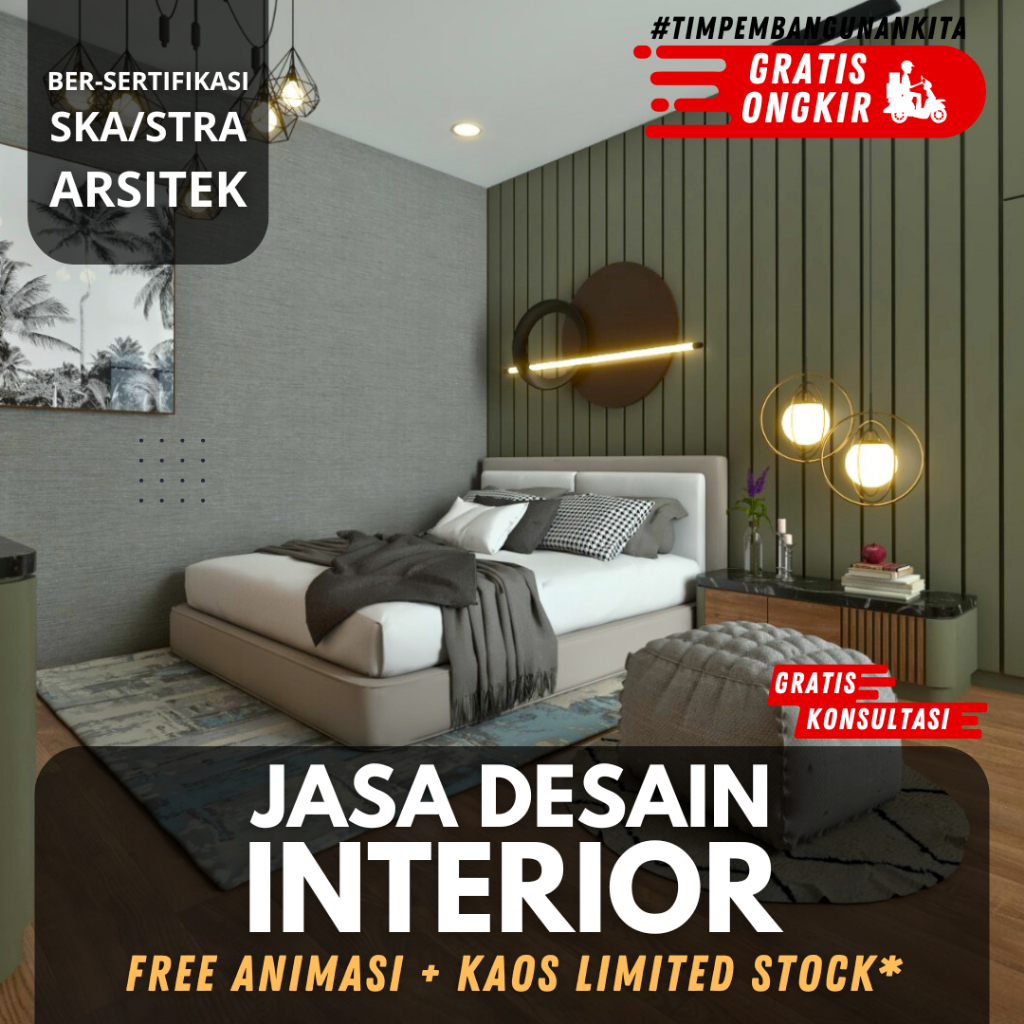 JASA 3D DESAIN INTERIOR PROFESIONAL
