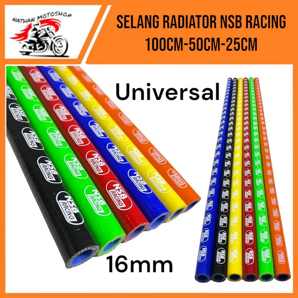 slang radiator slang radiator 1meter universal motor dan mobil diameter lubang 16mm