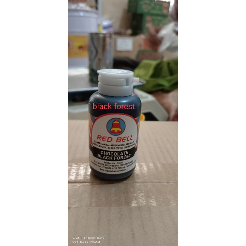 

Pasta black forest red bell 55 ml black fores pasta