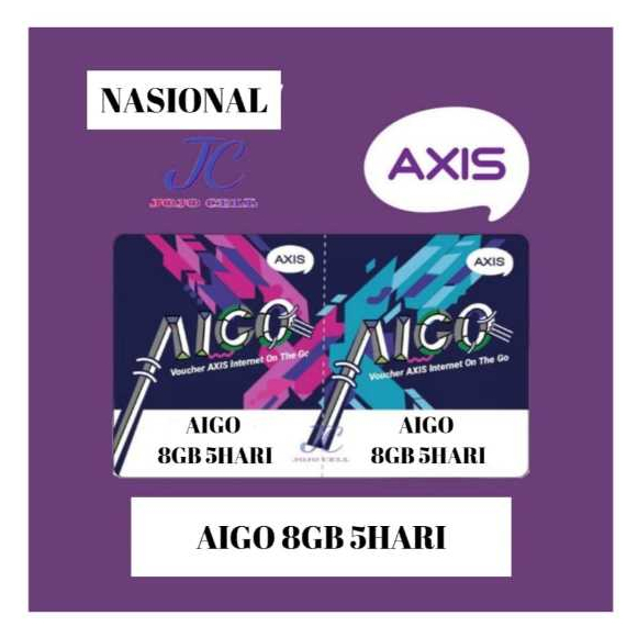 AXIS AIGO 8GB 5HARI NASIONAL