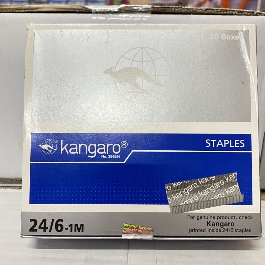 

ART F5G KANGARO ISI STAPLES NO 246 ISI STAPLES NO 3