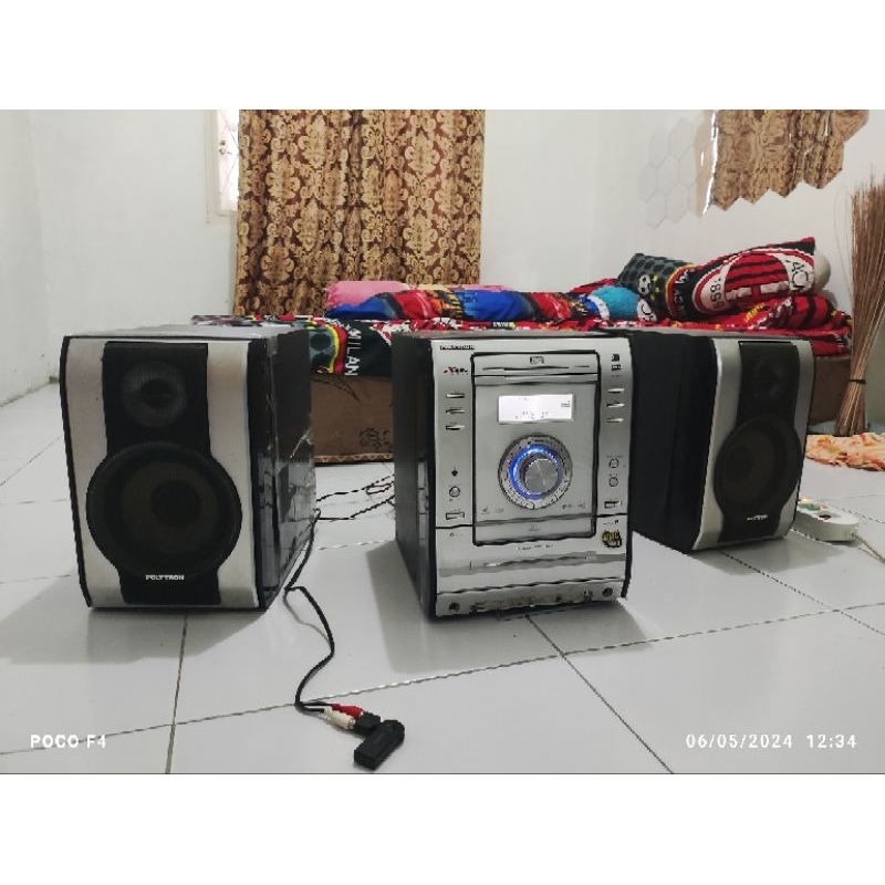 DVD CD VDC CASSETTE RADIO POLYTRON Xcel HI Fi