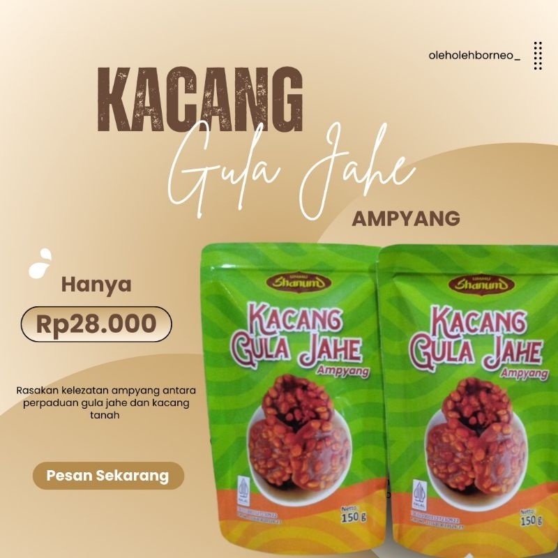 

Ampyang Kacang Gula Jahe