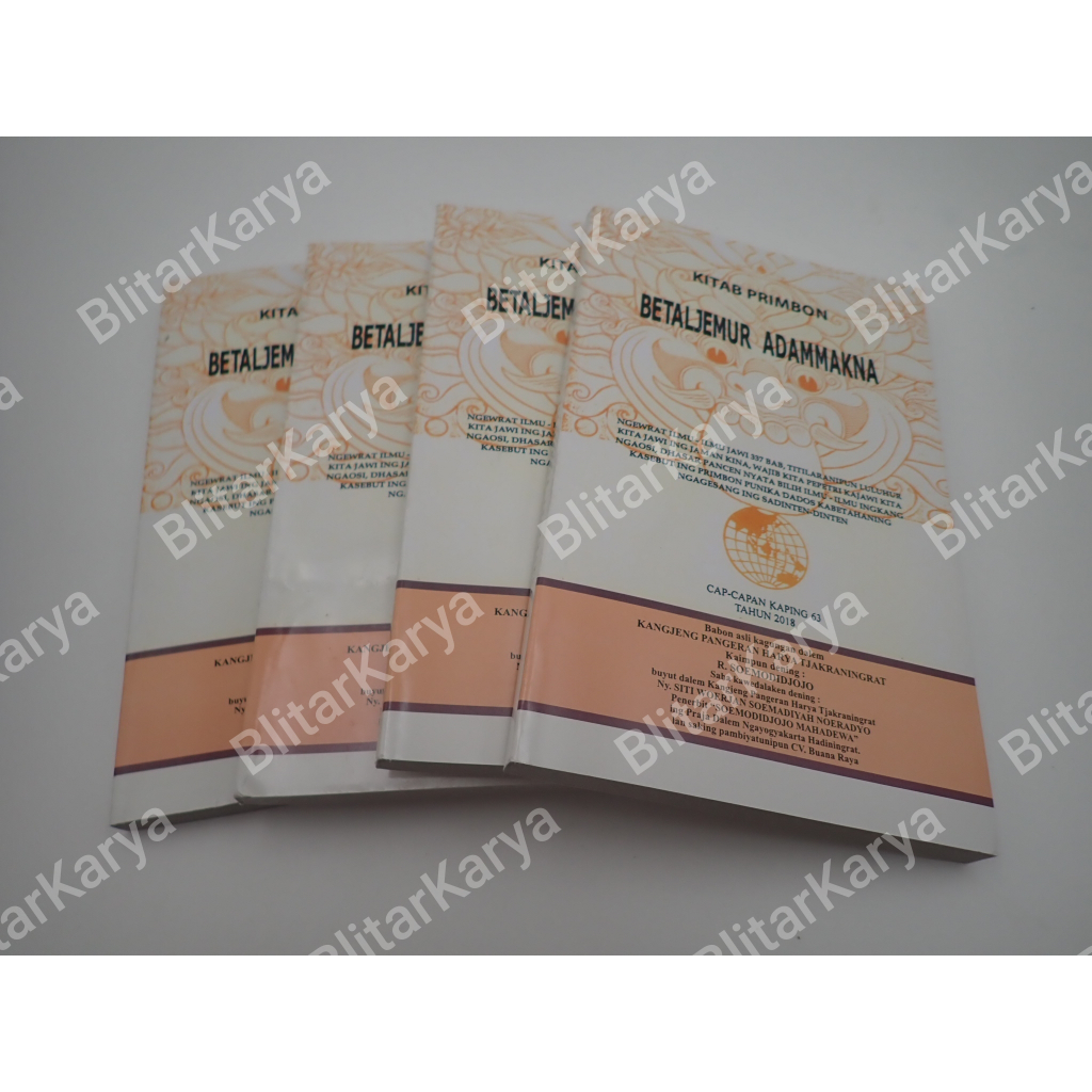 Kitab Primbon Betaljemur Adammakna Primbon Jawa