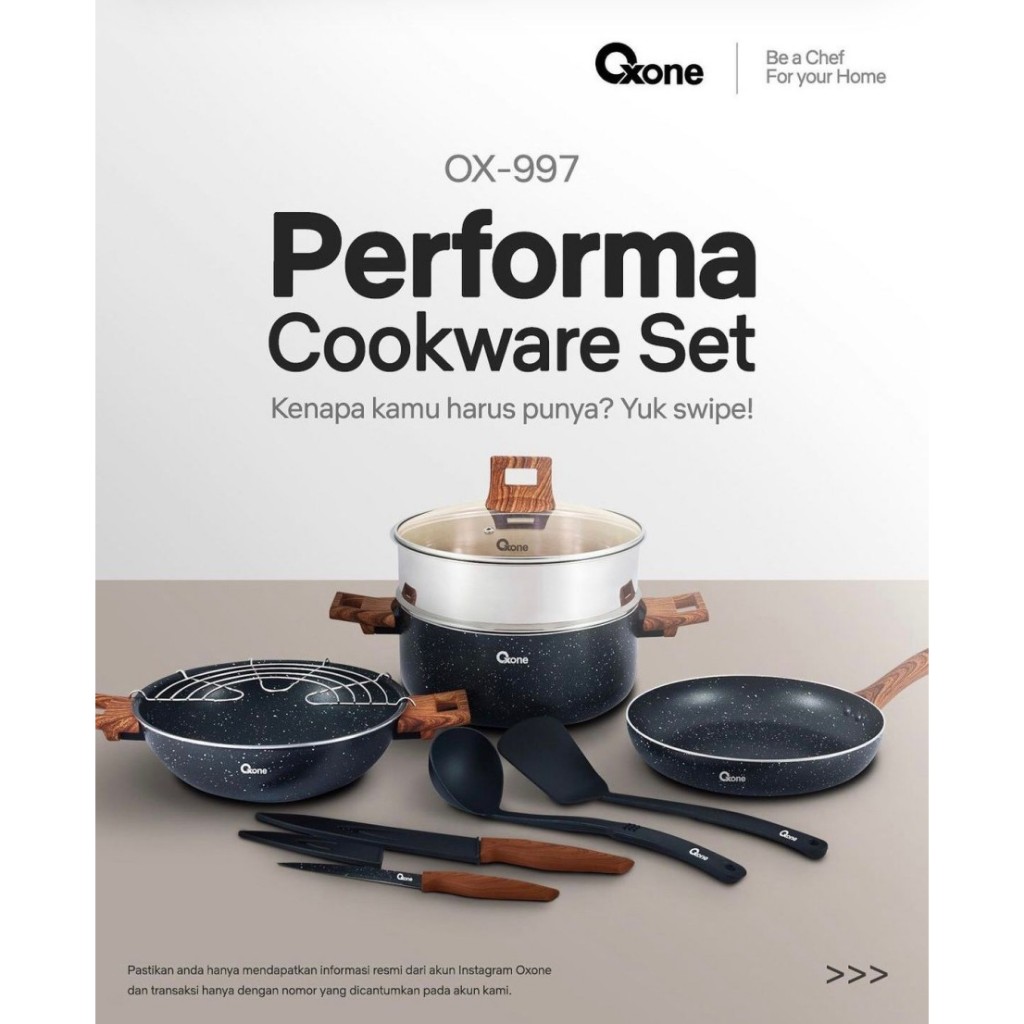 Oxone Performa Cookware Set OX-997
