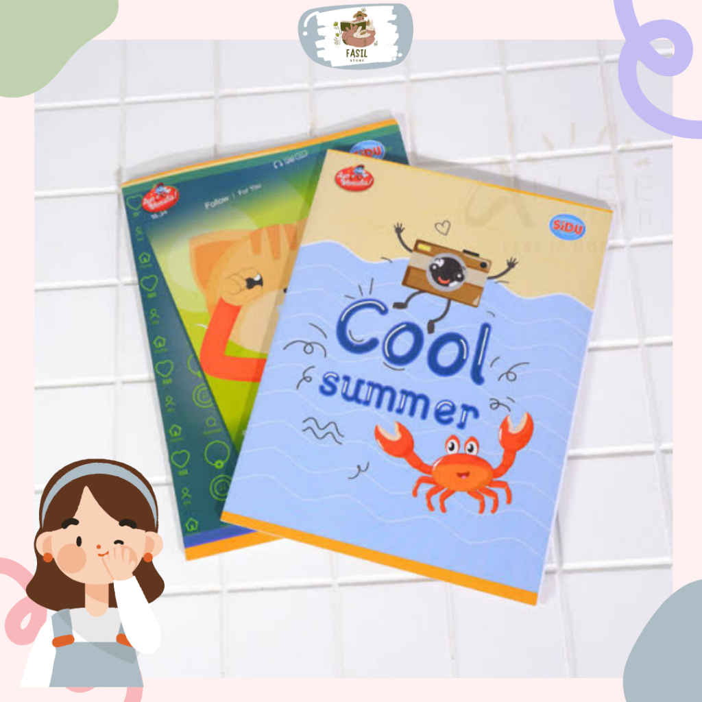 

Buku Tulis SIDU 38 Lembar 1 PACK / 10 PCS BUKU TULIS