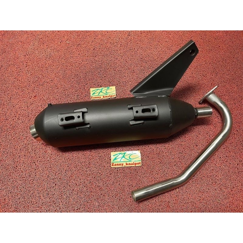 Knalpot Kondoman Original ZRC buat motor Mio Sporty,Mio Smile,Mio Karbu,Fino Karbu dll