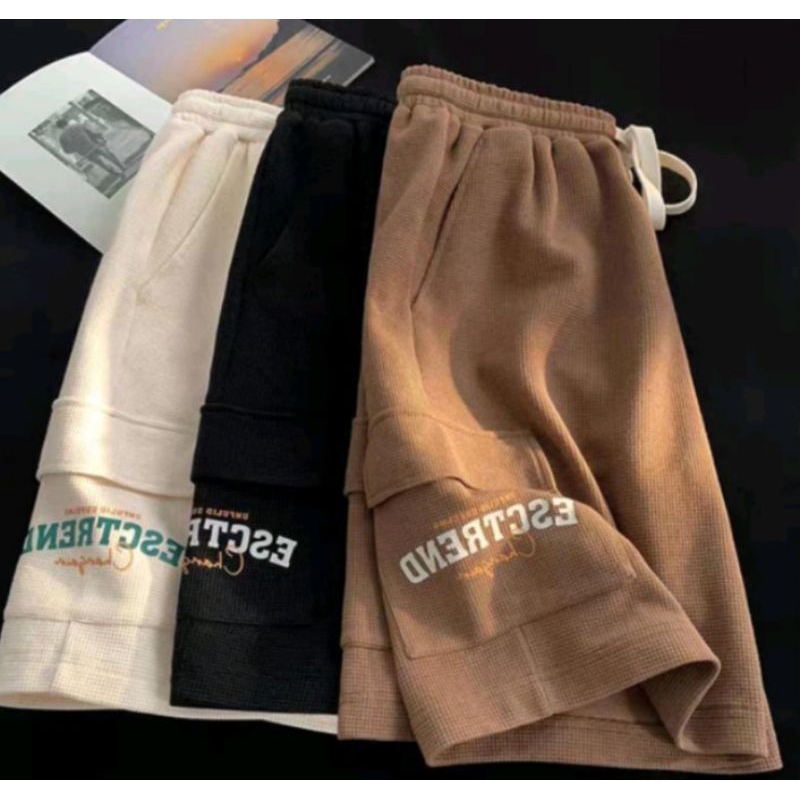 ESCTREND SHORT CELANA CARGO PENDEK WANITA CELANA CARGO WANITA DEWASA OVEESIZE CELANA PENDEK CARGO