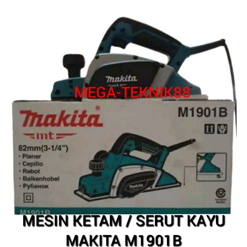 Mesin Ketam / Serut Kayu MAKITA M-1901B 3"
