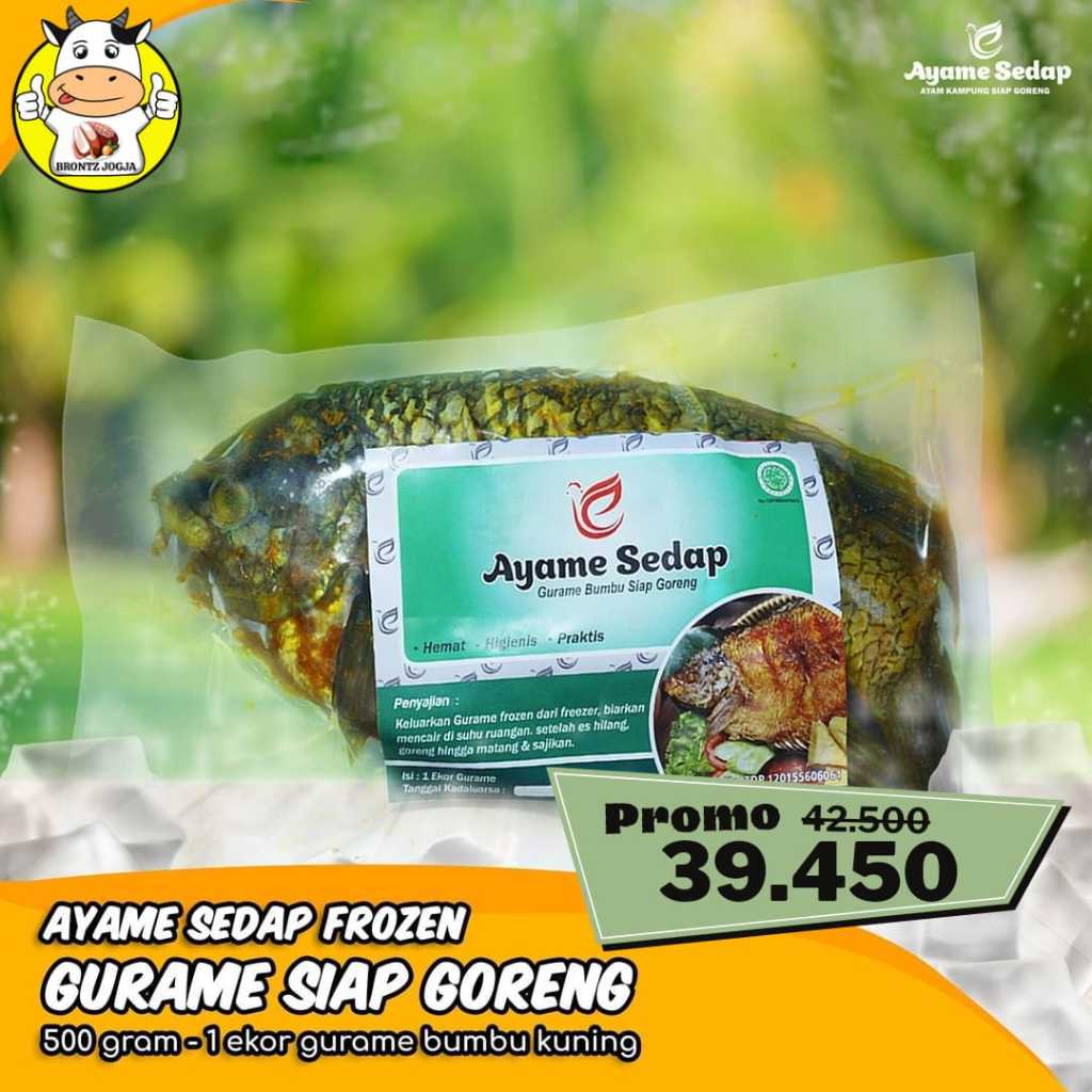 

GURAMEH FROZEN AYAME SEDAP SIAP GORENG-FROZEN FOOD-BRONTZ JOGJA