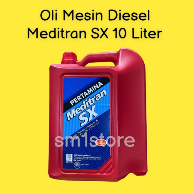 Oli Mesin Pertamina Meditran SX 10 Liter