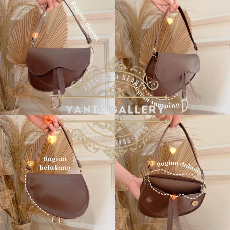 Ready✅Saddle bag dior✅Tas Dior Free Paperbag✅