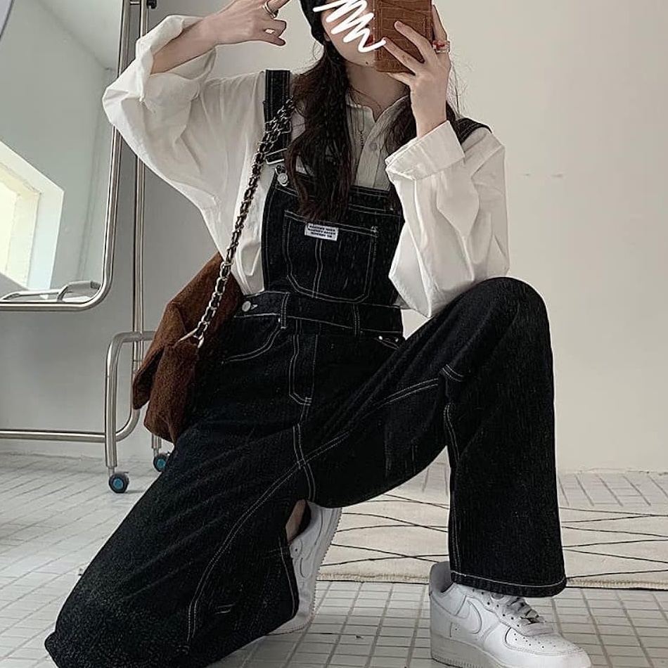 Terlaris JUMPSUIT OVERALL  BAJU KODOK WANITA