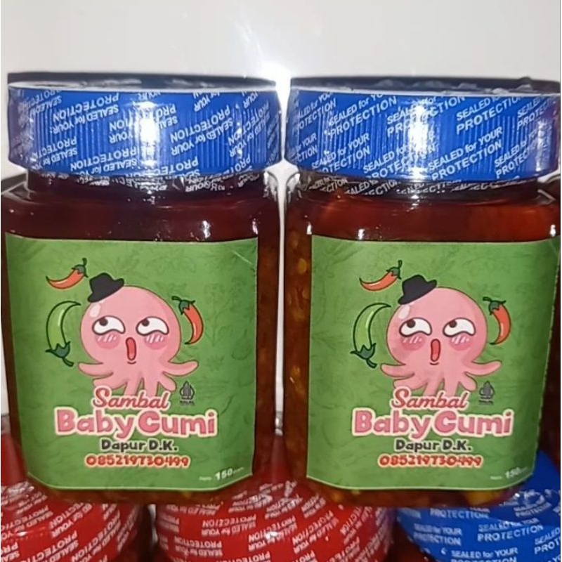 

Sambal Cumi by Dapur D.K. (150ml)