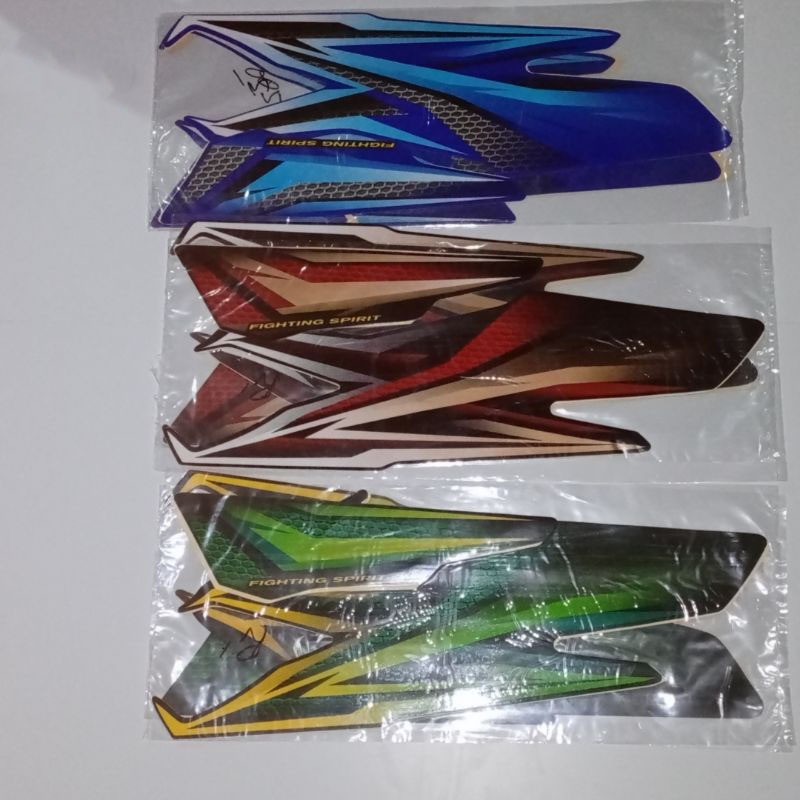 STIKER STRIPING STANDART YAMAHA RX KING 2005 LIST LES BODY MOTOR RX KING 2005 LIST